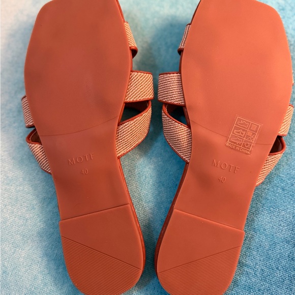 MOTF Women's Tan and Brown Knotted Sandals - Picture 2 of 2